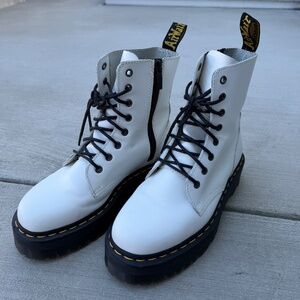 Dr. Martens 1460 White Smooth Leather Boots Women’s US 9 UK 7 EU 41